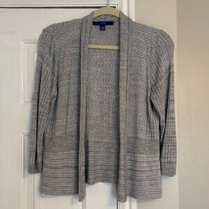 Pretty soft gray cardigan APT 9 - Size M